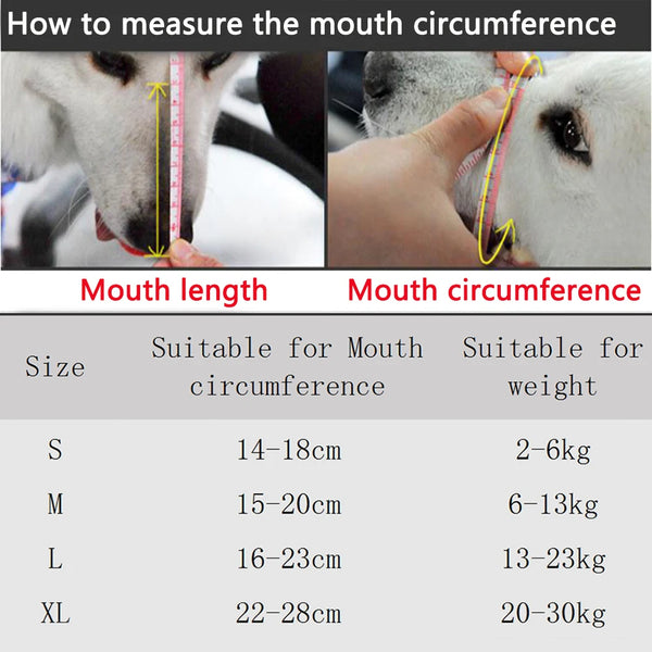 Comfortable Dog Muzzle Guard